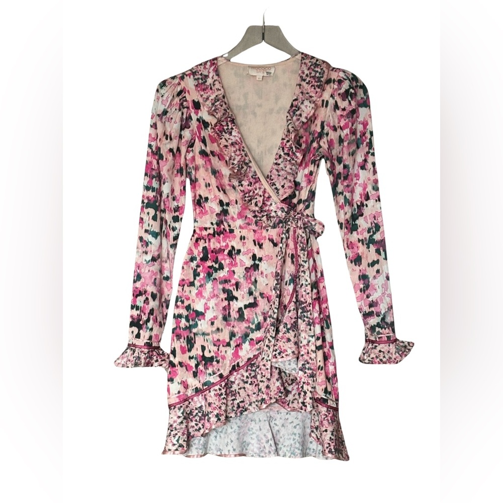 Rococo Sand Mimi Ruffle Wrap Dress - Picture 3 of 16